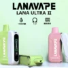 【買3贈主機】LANA Ultra II 16000 口 專用套裝構築獨特擊喉層次釋放飽滿霧氣質感｜高階霧化線圈電子煙系統具備長效續航能力