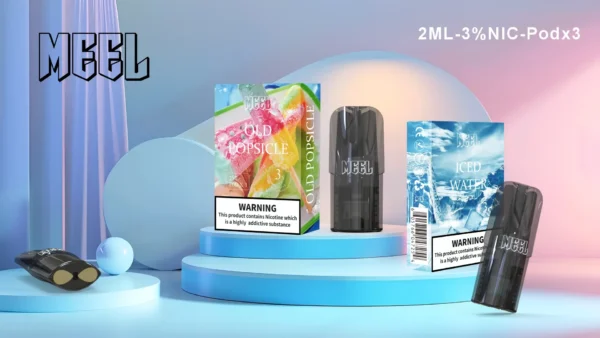 MEEL 一代煙彈 帶來低負擔感吞吐感受｜精密接合電子煙耗材優化進氣導流效能