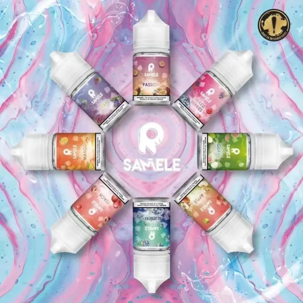 SAMELE 冰釀 30ml｜呈現柔和溫潤質感｜高還原度尼古丁鹽電子煙油補充裝