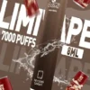 LIMI 7000 拋棄式電子煙｜釋放豐富細膩擊喉感｜專利導流結構穩定輸出