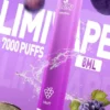 LIMI 7000 拋棄式電子煙｜釋放豐富細膩擊喉感｜專利導流結構穩定輸出